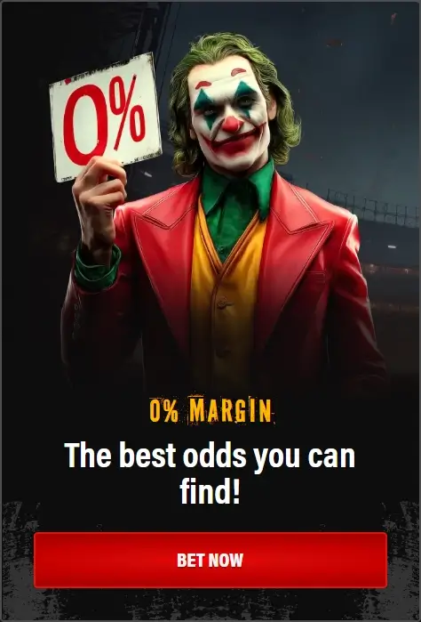 0% Margin at Jokery Casino, The Best Odds You Can Find!